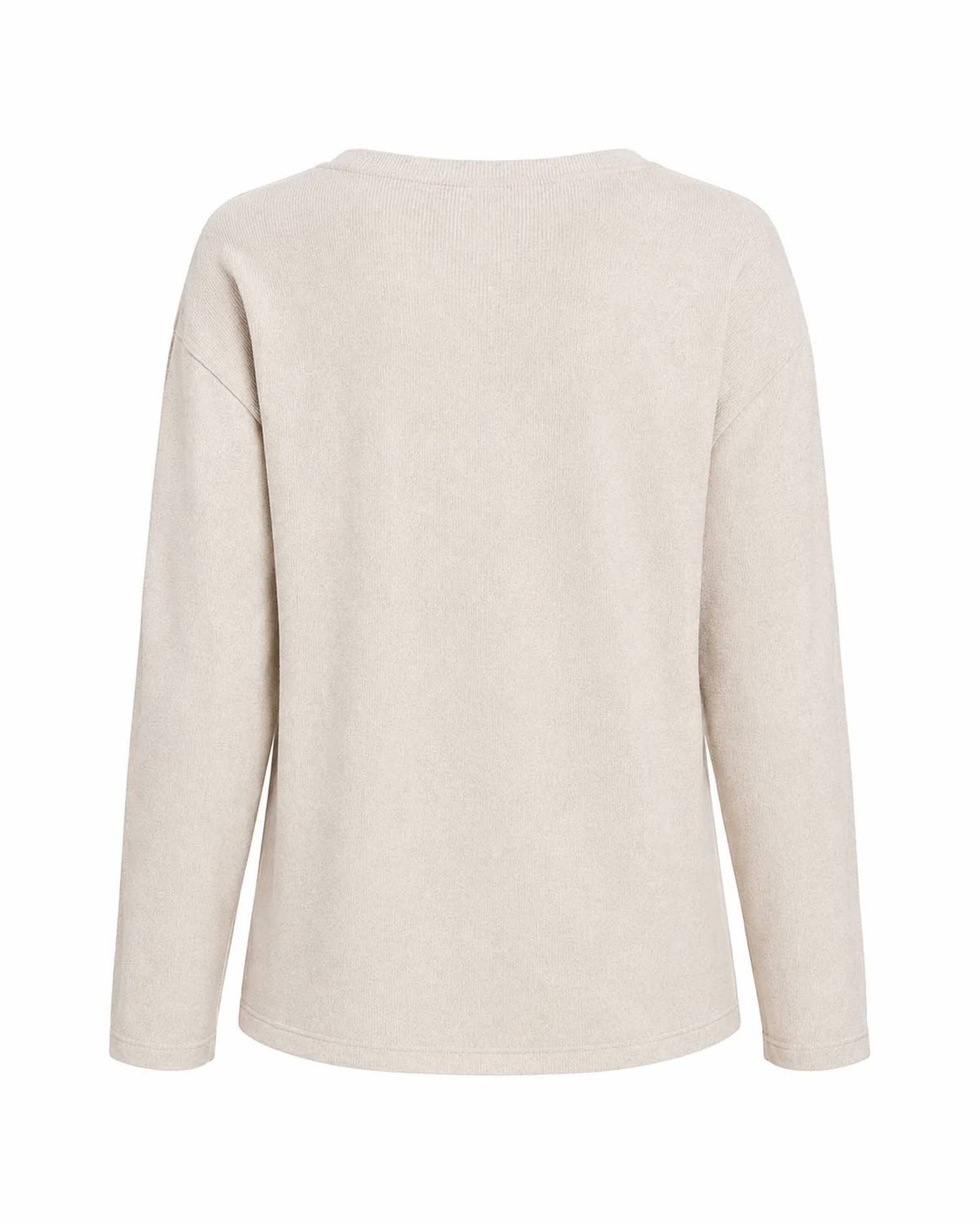 Tru Luxe - Chainstitch Embroidered Sweatshirt