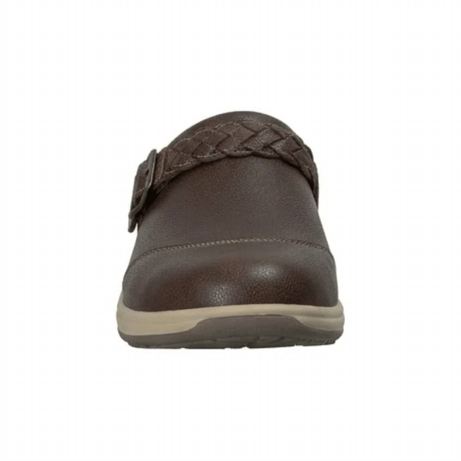 Orthofeet - Women's Irma Leather Slip On Comfort Clog
