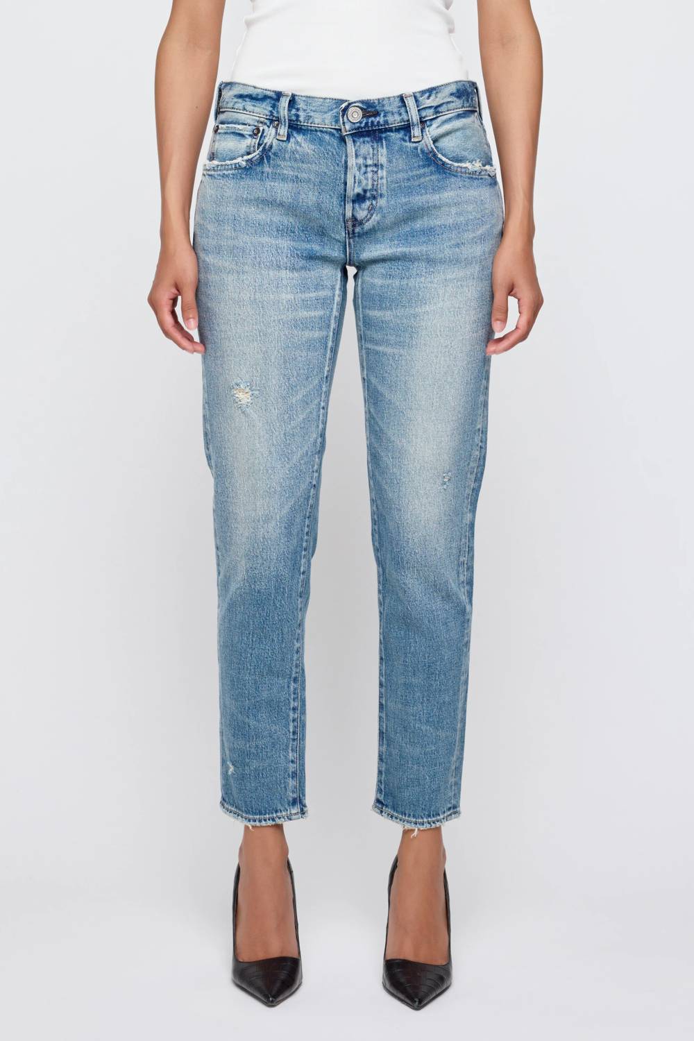 Moussy - Tapered Hackney Jeans