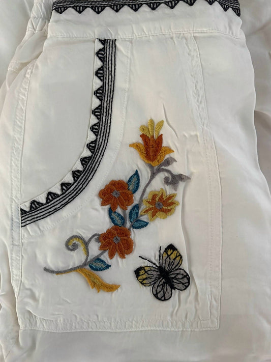 Johnny Was - Moesly Embroidered Pant Borbolete