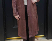 Skies Are Blue - Calgary Suede Duster Jacket