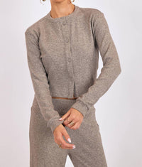 Sage The Label - Lodge Button Front Top