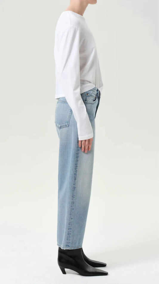 Agolde - Arc Mid Rise Wide Leg Jean