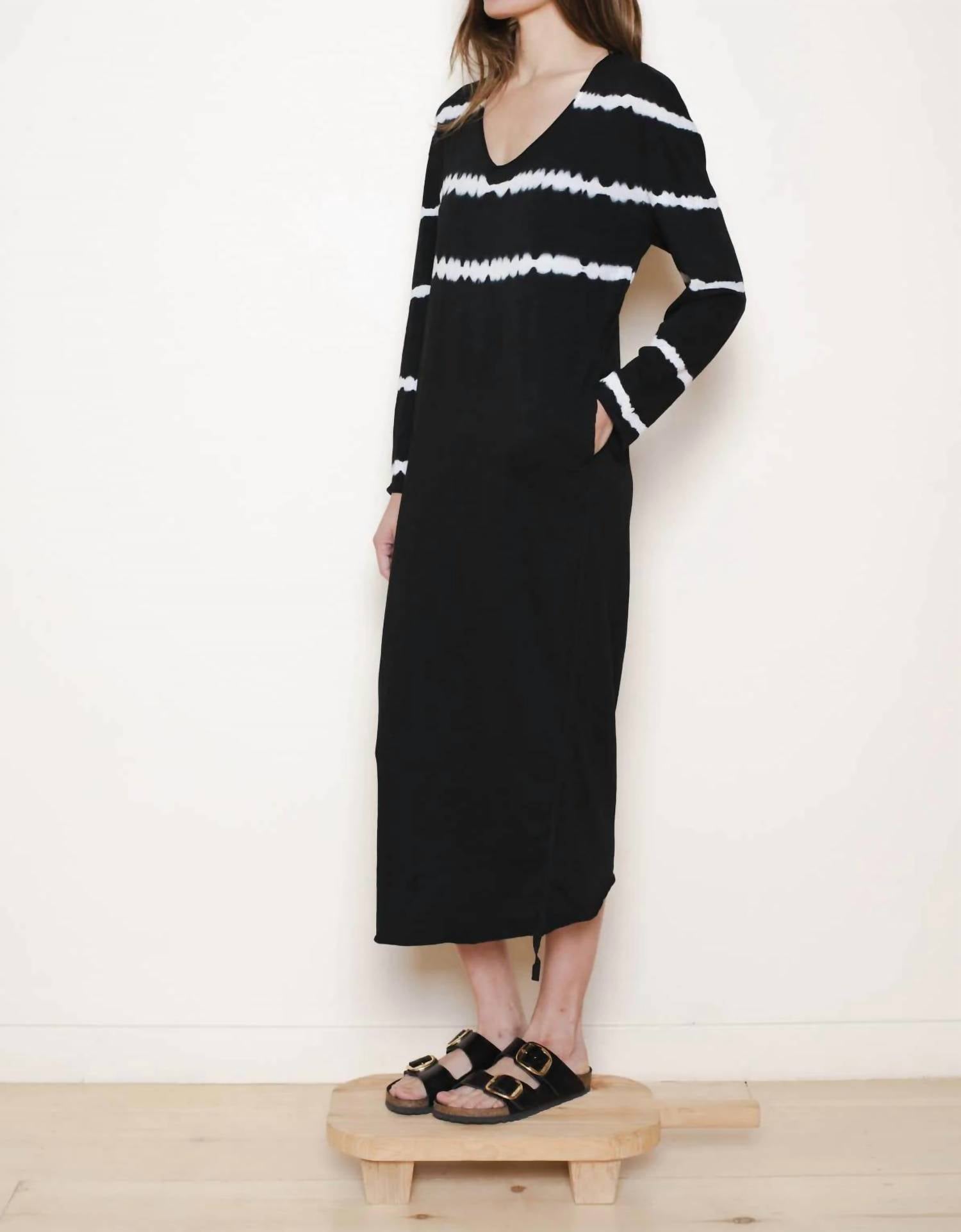 Raquel Allegra - Long Sleeve Cocoon Dress