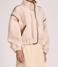 Elan - Slate Sherpa Cozy Jacket