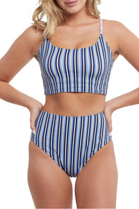 Tribal - WAVE FLORAL REVERSIBLE 2 PIECE SWIMSUIT