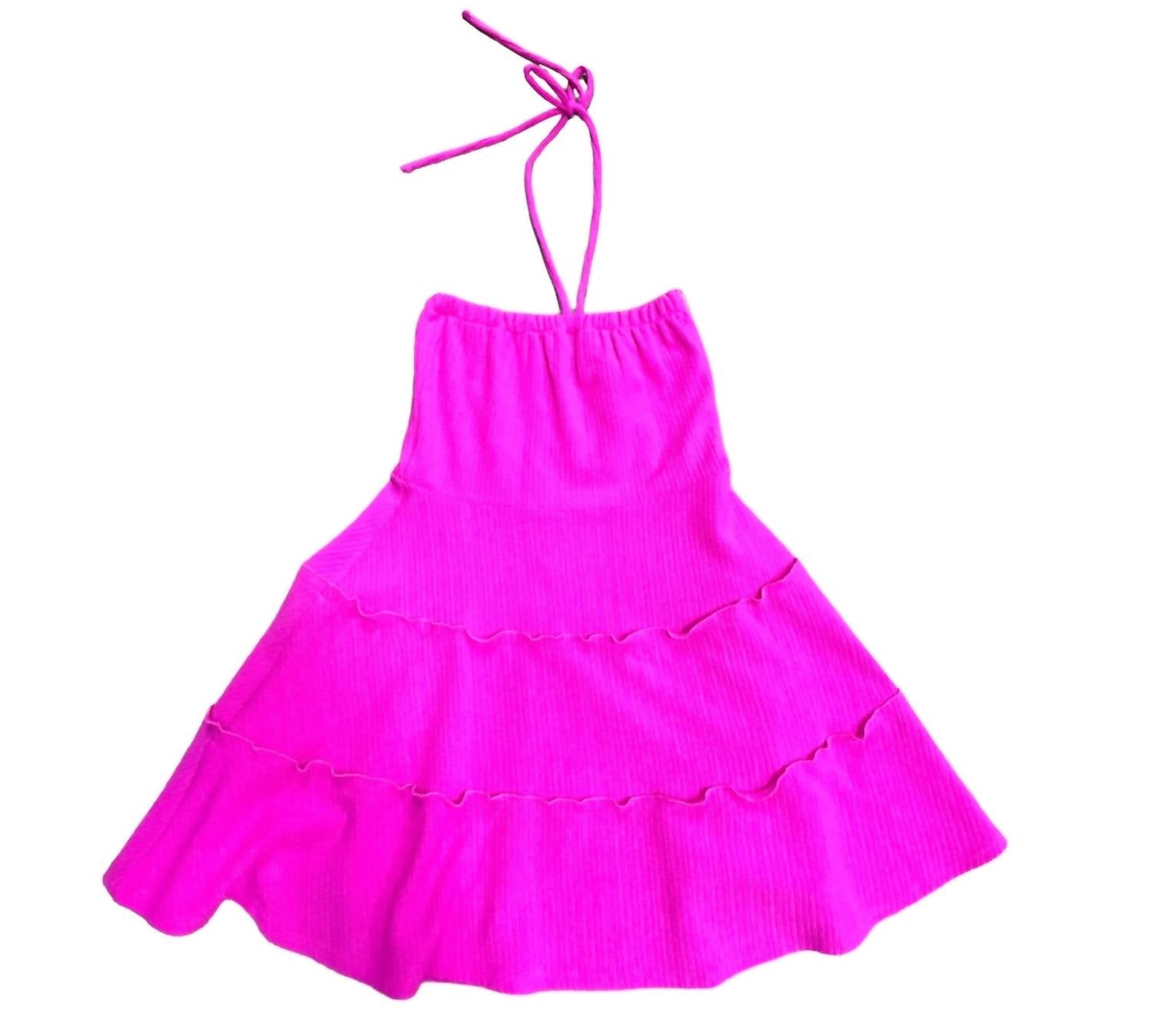 By Debra - Women's 3 Tier Spaghetti Strap Dress