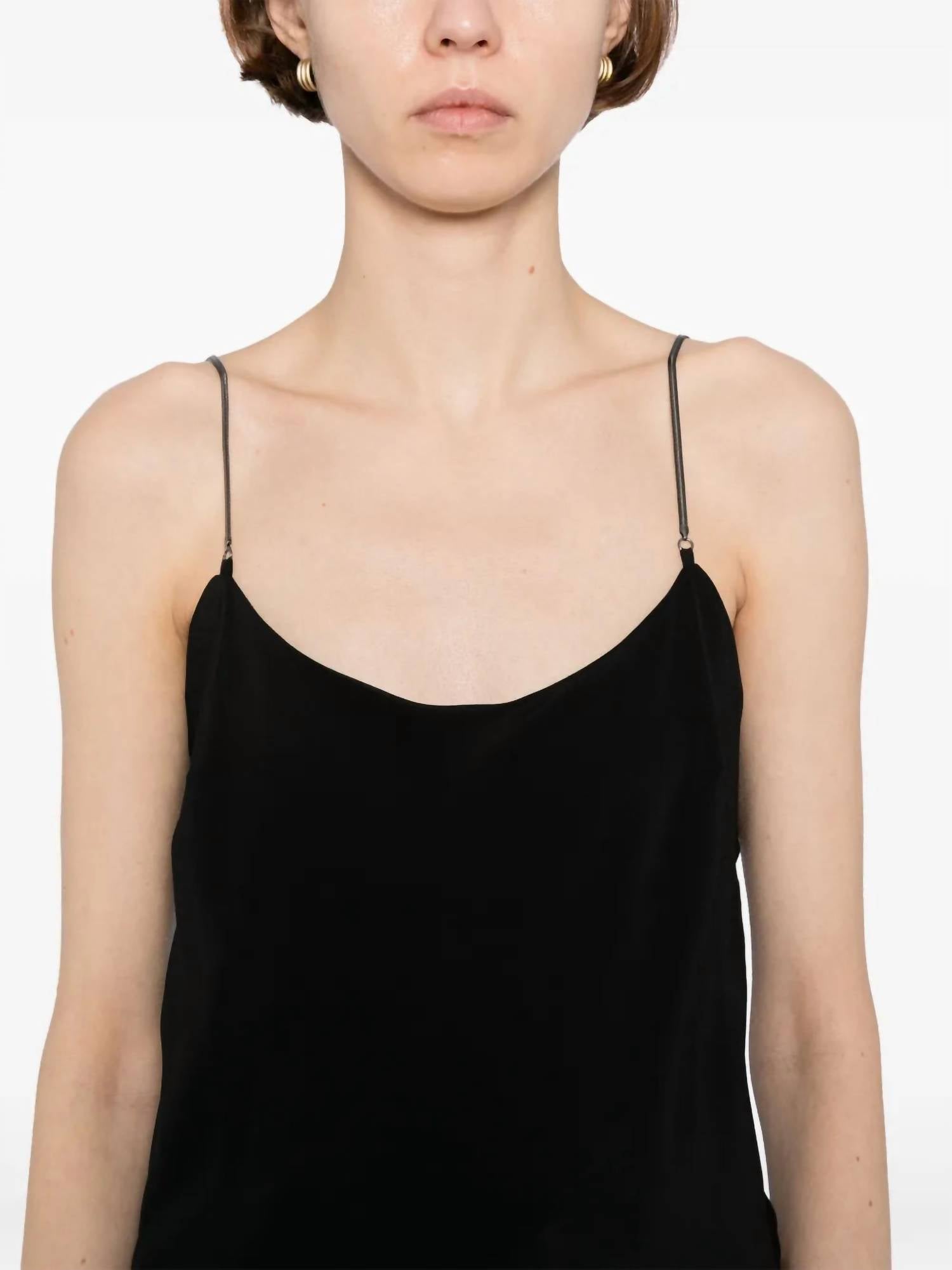 St. Agni - Fine Chain Silk Cami Top