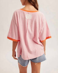 Hem & Thread - Wren Flower Patch Top