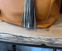 Copperdot Leather Goods - Women's Leather Tassel Bag Charm