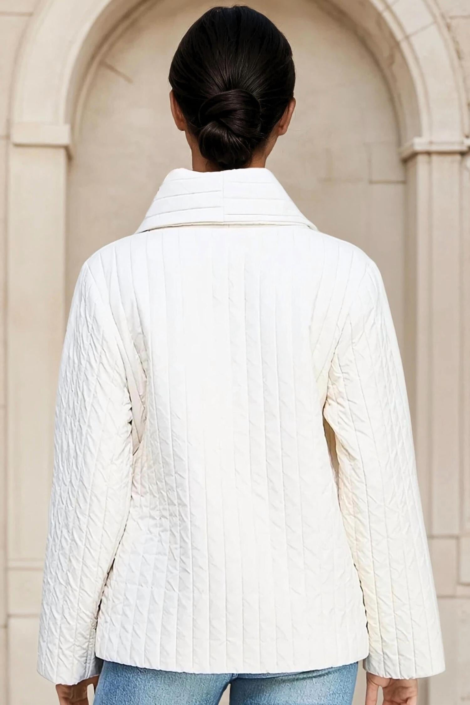 Allie Rose - Ophelia Quilted Wrap Tie Jacket
