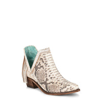 Corral - Women's Python Fringe Bootie