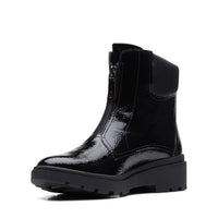 Clarks Women's Calla Zip Ankle Boots in black - women's shoe - view 4