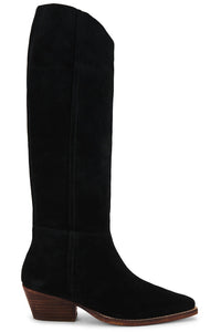 Free People Women's Sway Slouch Boots in black - women's shoe - detail view