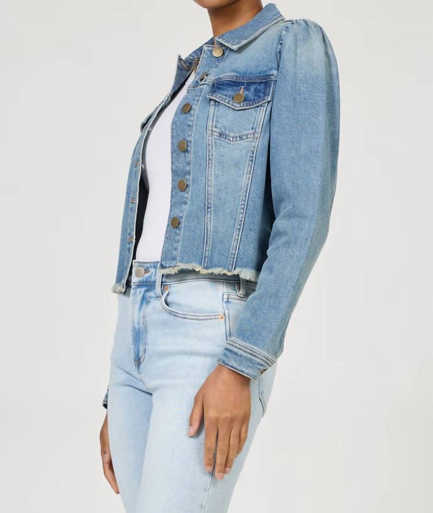 Dear John Denim - Roselyn Fitted Denim Jacket