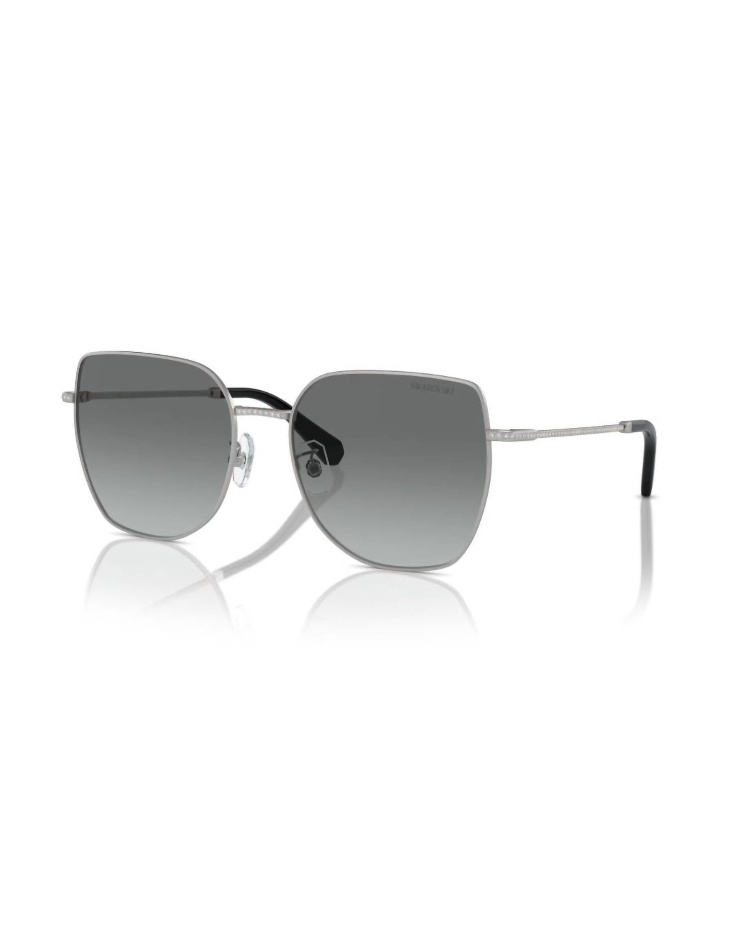 Swarovski - Women's Metal Sunglasses With Crystal Embellished
