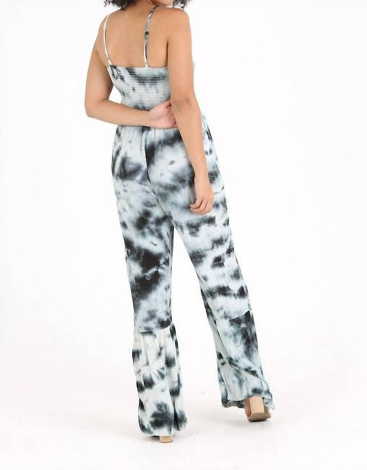 Angie - Smocked Tie Dye Jumper