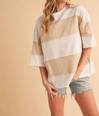 Aemi + Co - Polly Color Block Top