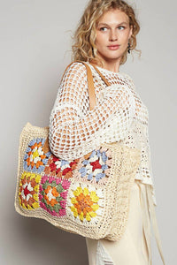 Pol - Crochet Squares Tote Bag
