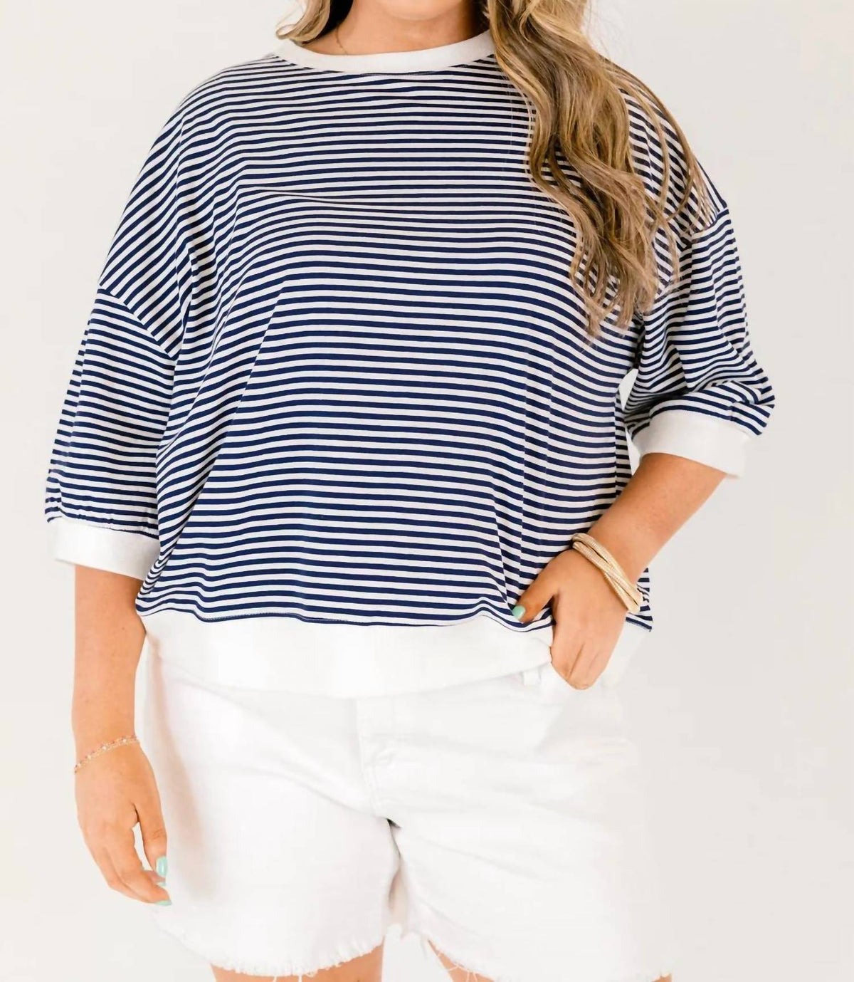 Zenana - Taylor Stripe Shirt