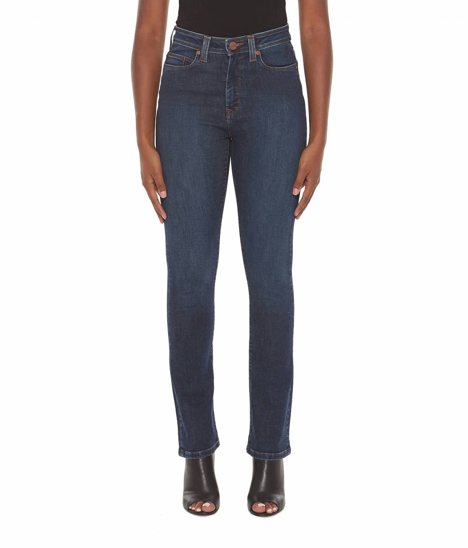 Lola Hats - Kate High Rise Straight Jeans
