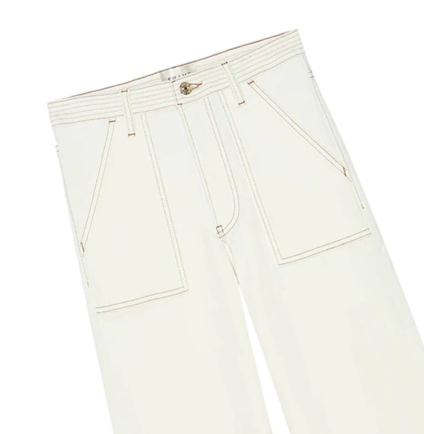 Frame - Women's Trapunto Straight Jean