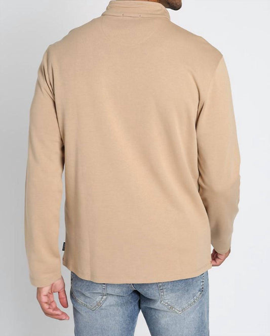Jachs New York - Cotton Modal Blend Quarter Zip Sweater