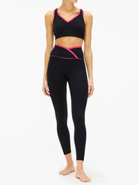 Year Of Ours - Women's Ribbed Two Tone Veronica Legging