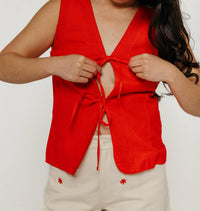 Thinking Mu - Elise Top Fiery