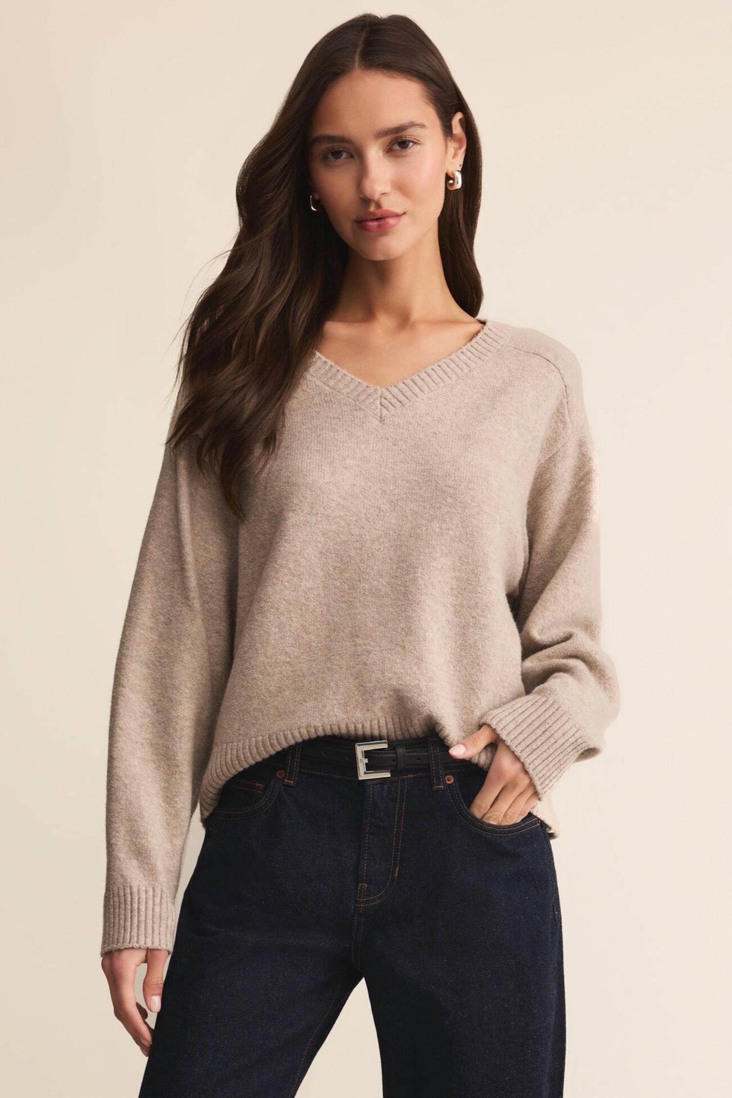 Z Supply - Eloise V-neck Sweater
