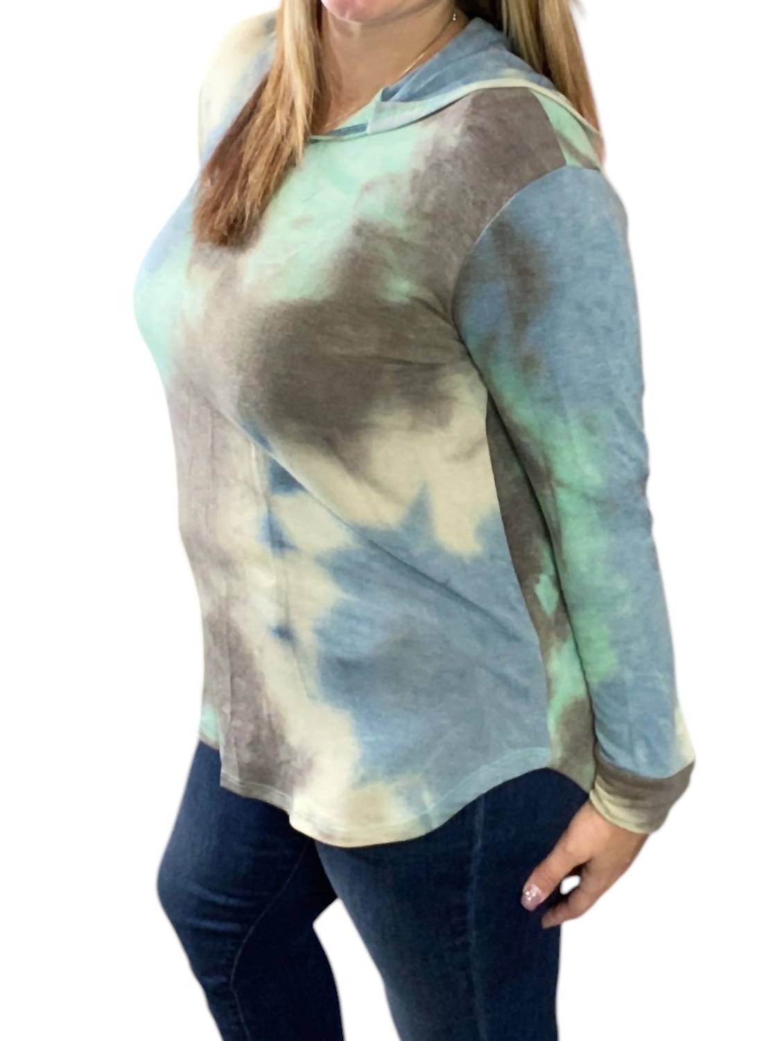 Honeyme - Fall Tie Dye Hoodie