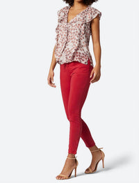 Joie - Raquel Silk V-neck Floral Blouse