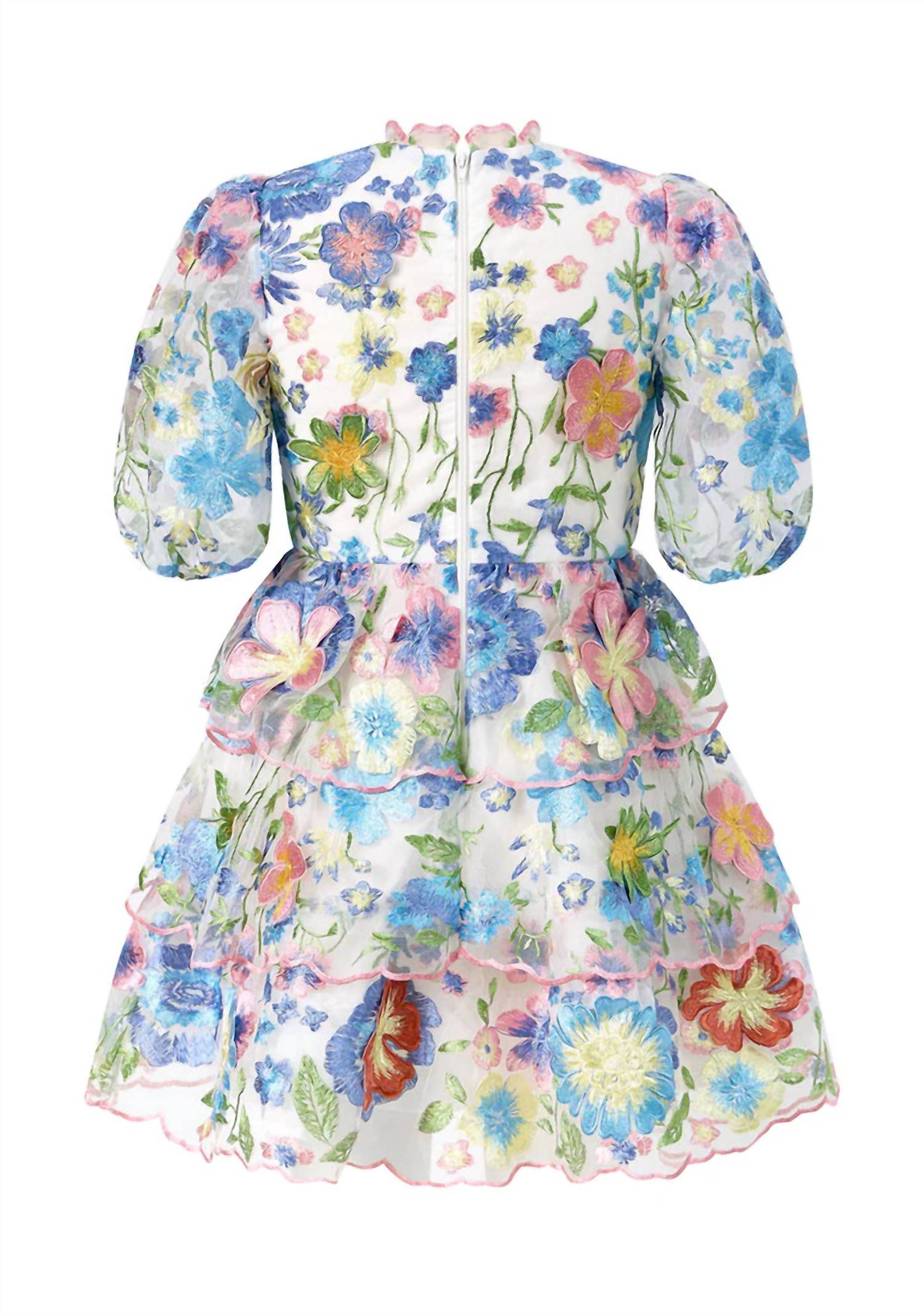 Marlo - Kid's Laura Embroidered Mini Dress