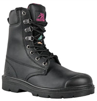 Hoss Boot Company - Women's Moxie Trades 8" Anne Industrial Steel Toe Work Boot