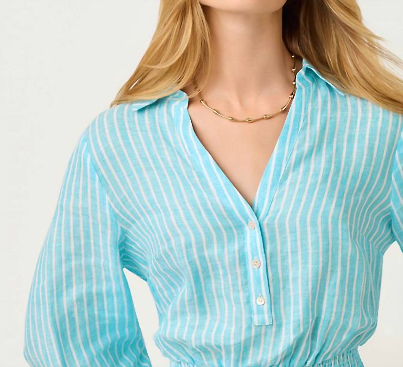 Lilly Pulitzer - Abralynn Linen Shirtdress