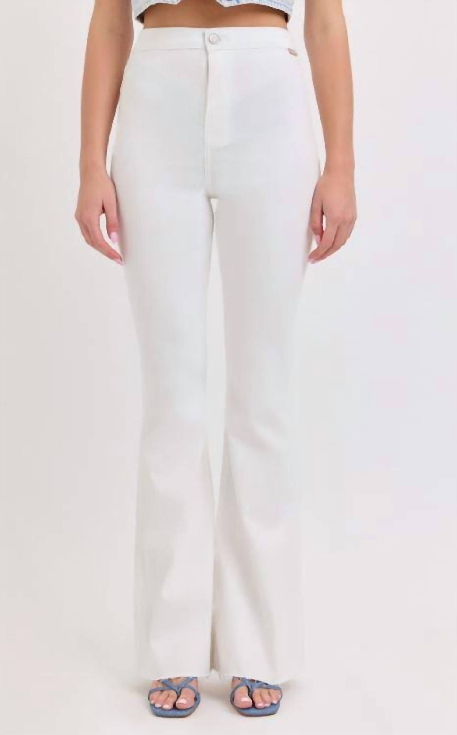 Cello - High Rise Super Flare Bottom Jeans