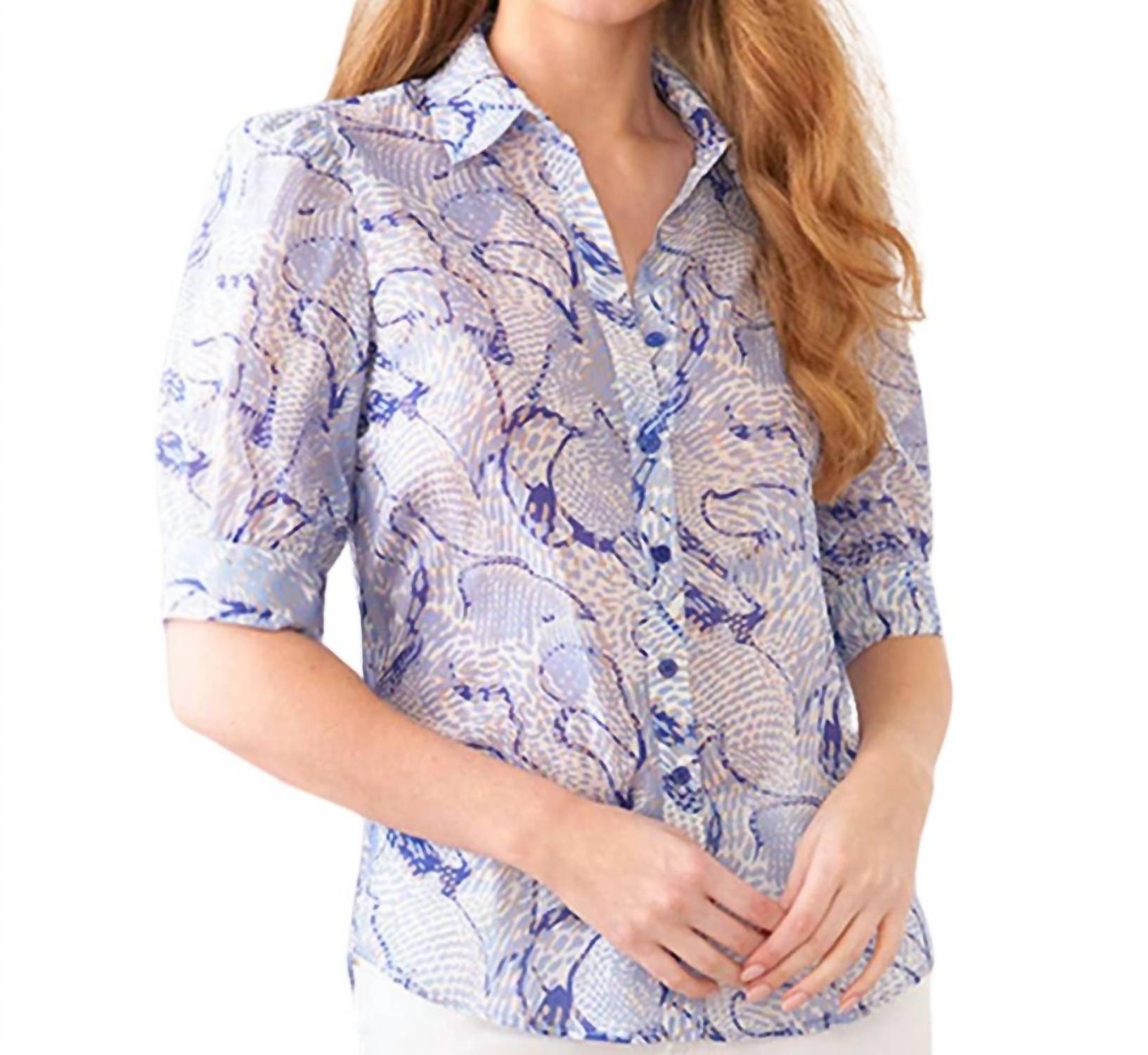 Finley - Eloise Button Down Blouse