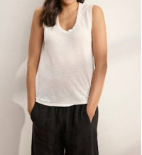 Velvet By Graham & Spencer - Anca Linen Knit Top