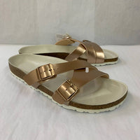 BIRKENSTOCK Women's Yao Open Toe Sandals in copper - women's sandal