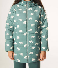 Compania Fantastica - Polar Bear Print Coat