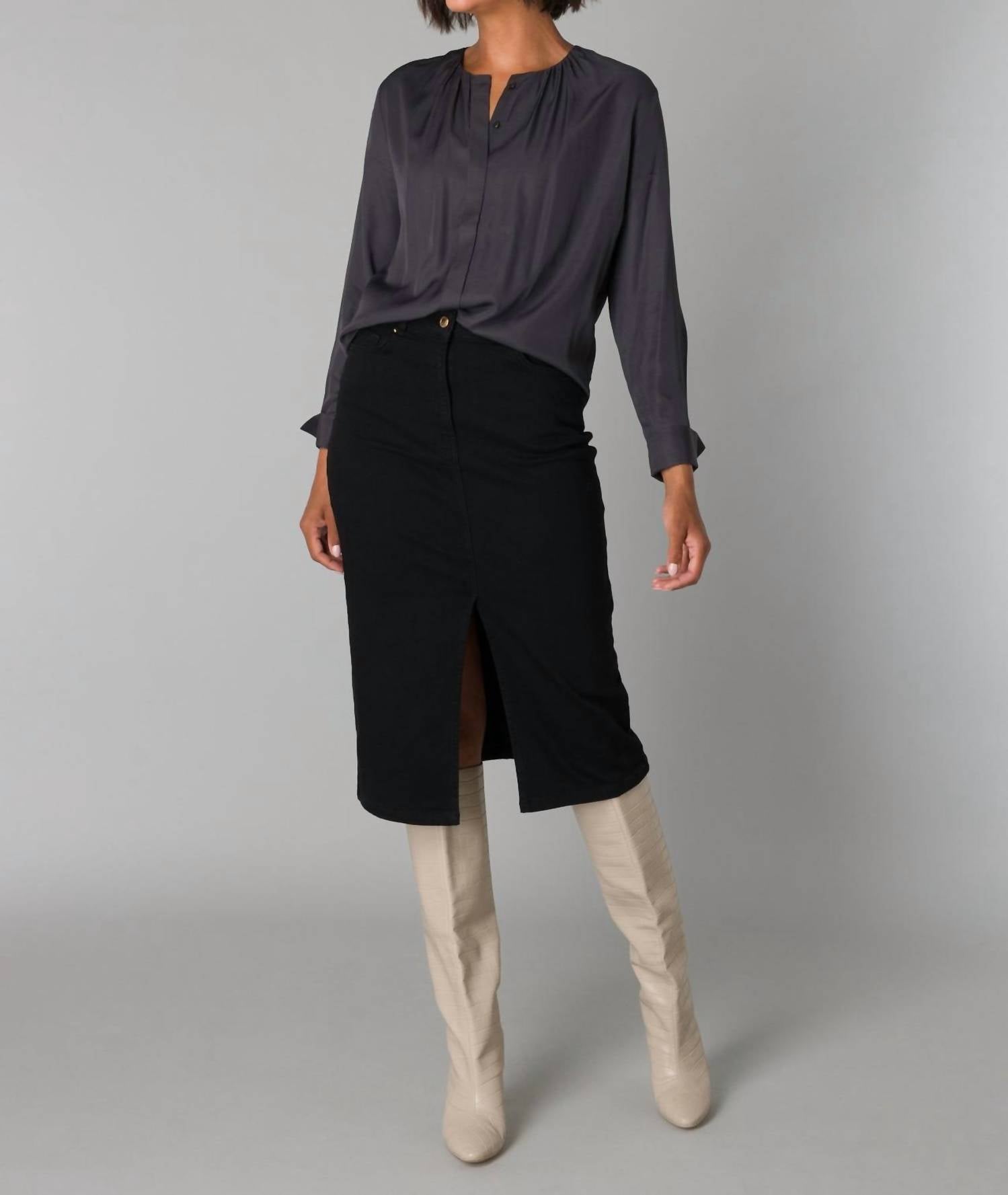 Yest - Oekje Round Neck Blouse