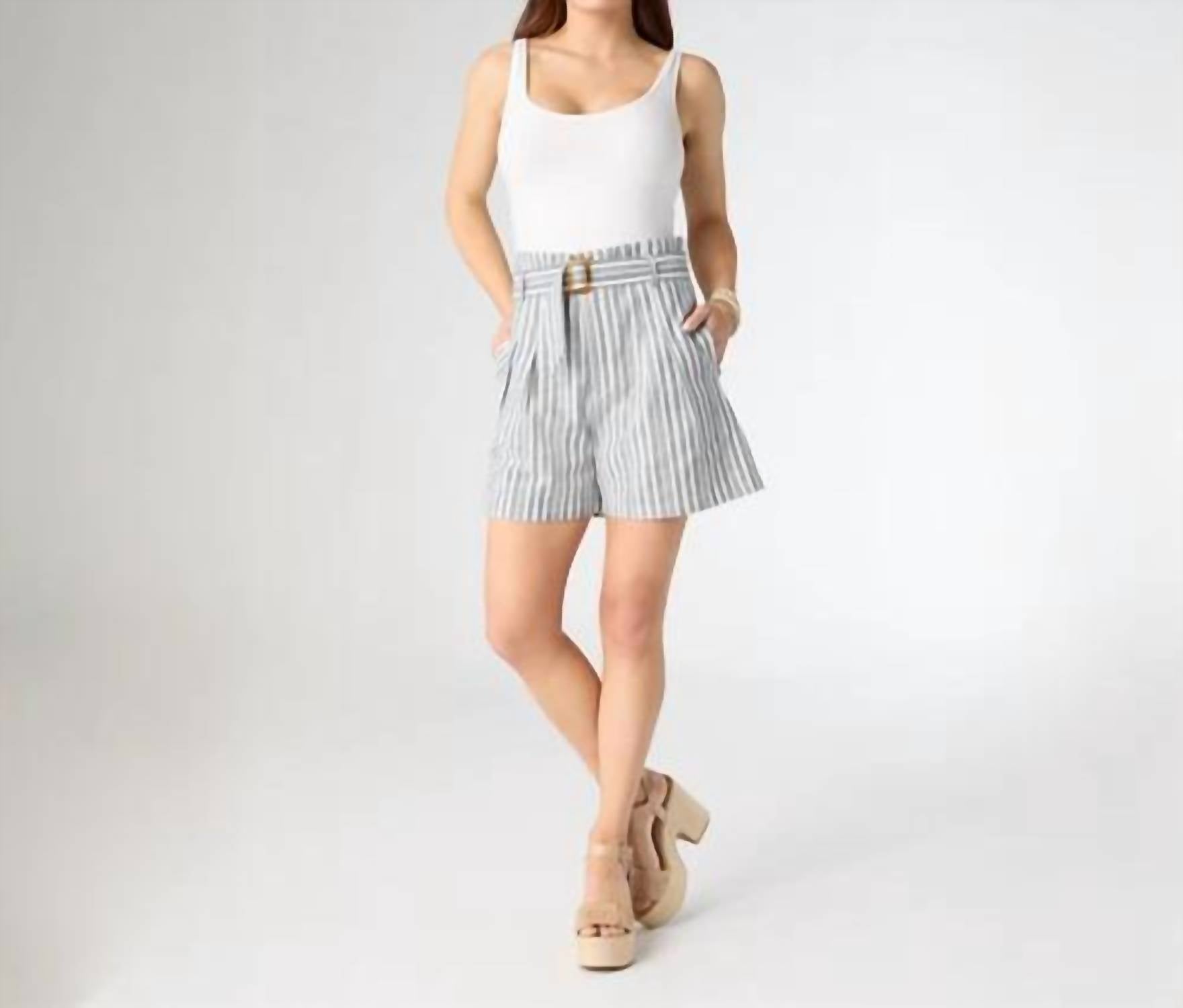 Coco + Carmen - Trina High Waisted Shorts