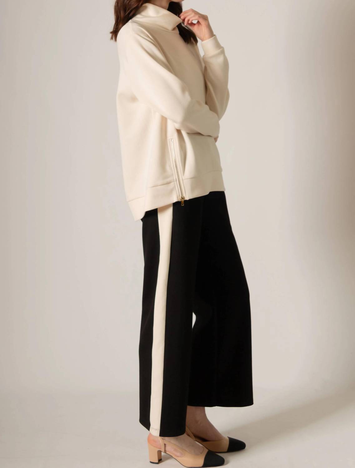 P.Cill - Butter Modal Mock Neck Top