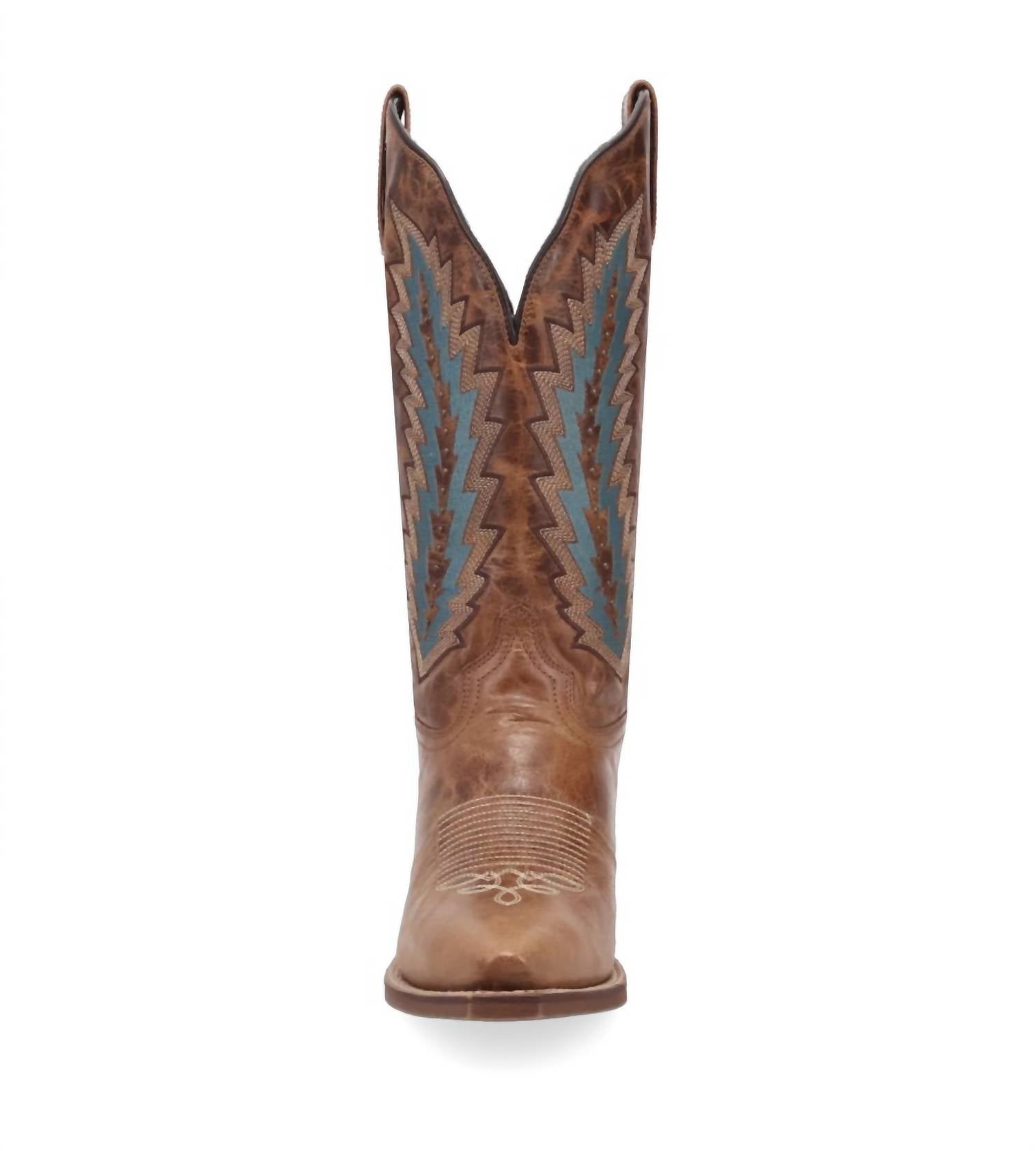 DAN POST. Women's Sundra Leather Boot in tobacco - women's shoe - alternate view