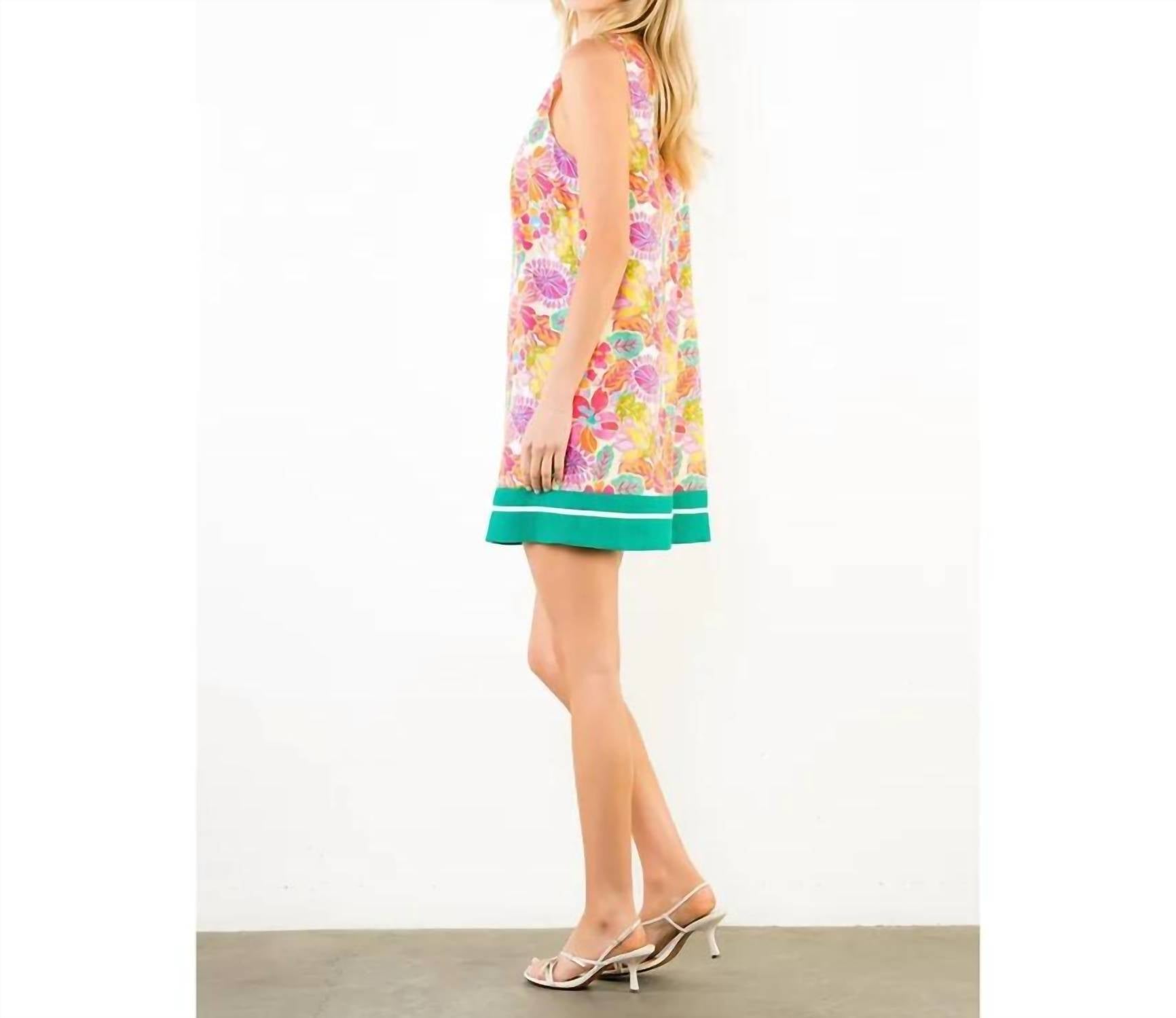 Thml - Sleeveless Printed Mini Dress