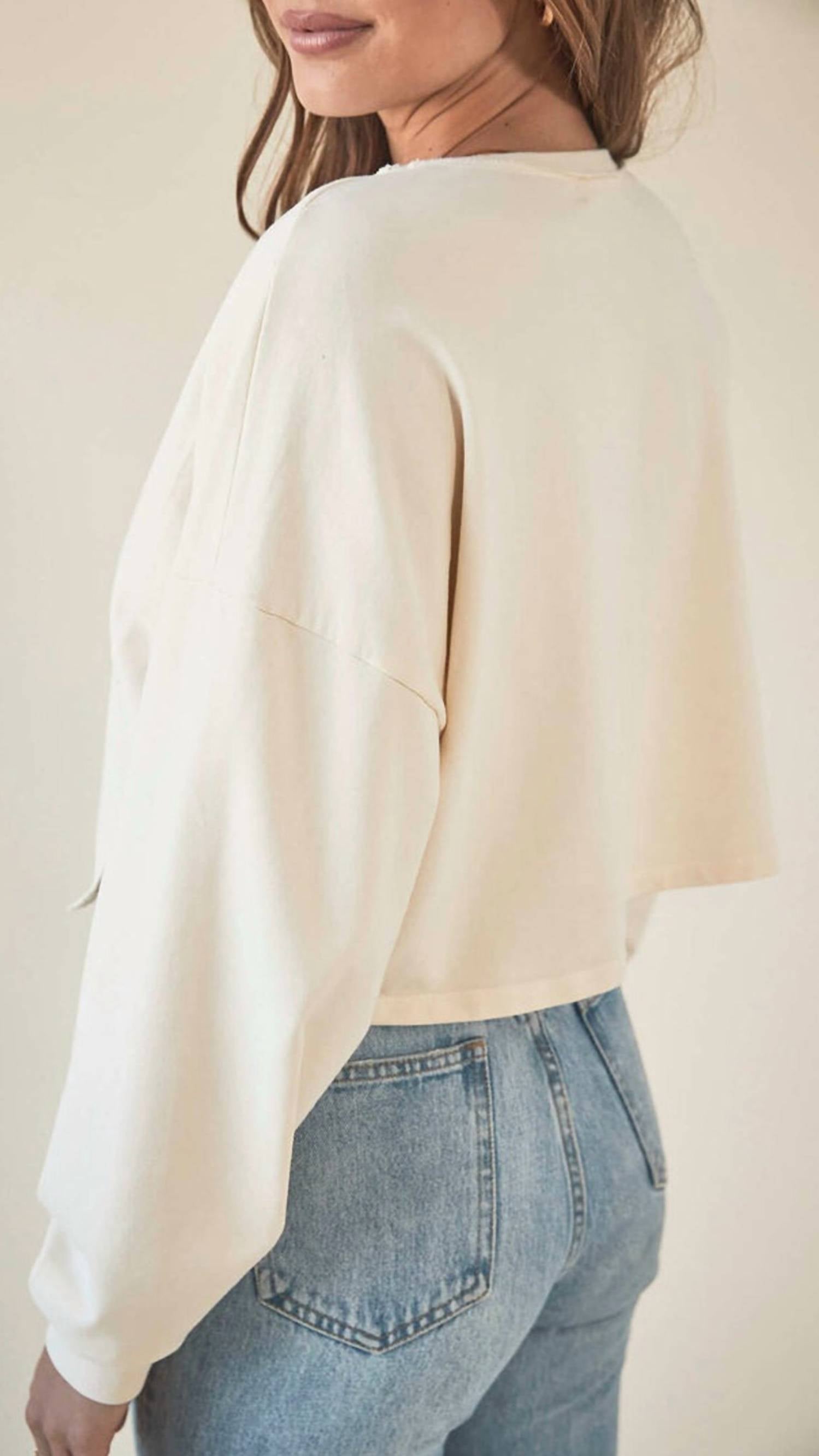 Project Social T - Dixon Seamed Crew Neck Sweatshirt