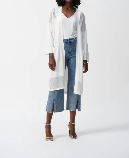 Joseph Ribkoff - Minimalistic Long Cardigan