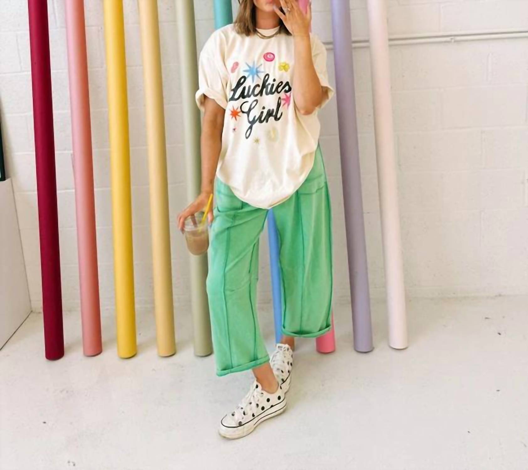 Anniewear - Slouchy Barrel Pants