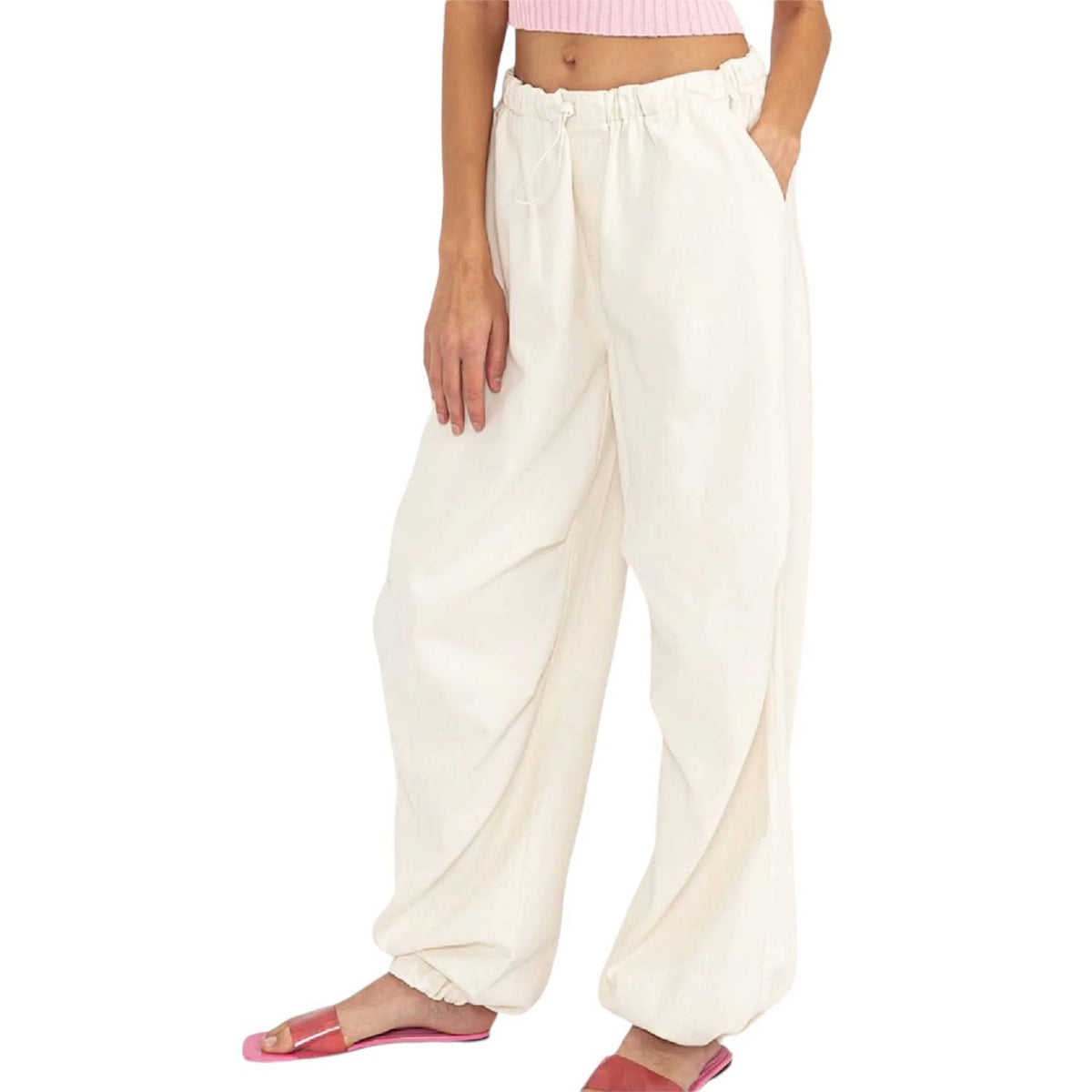 Hyfve - Mid Rise Parachute Pants