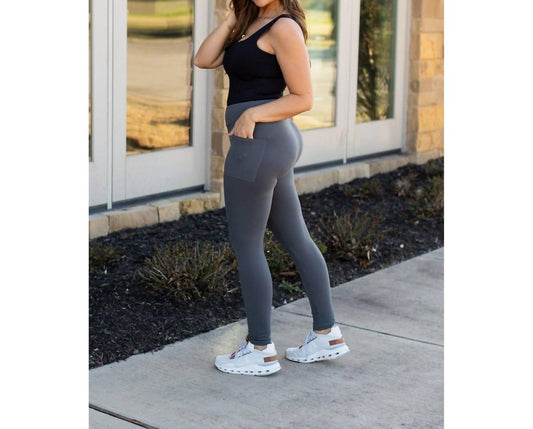 Julia Rose - Carmen Full Length Leggings With Pockets
